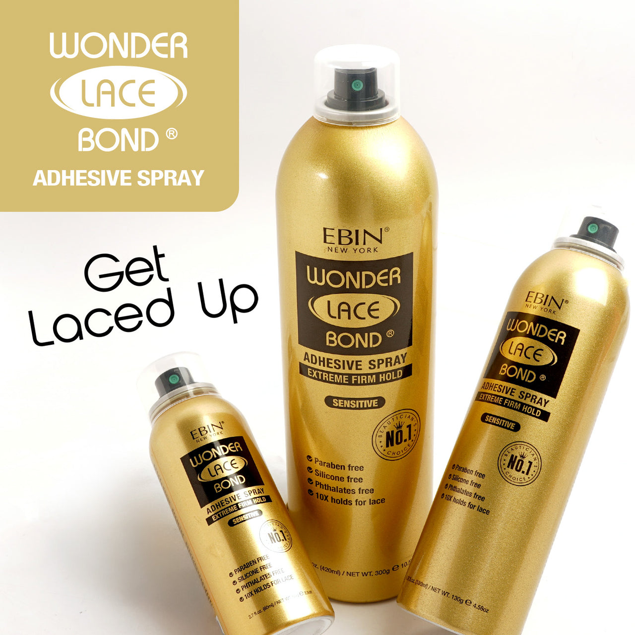 EBIN Wonder Bond Adhesive Spray Sensitive