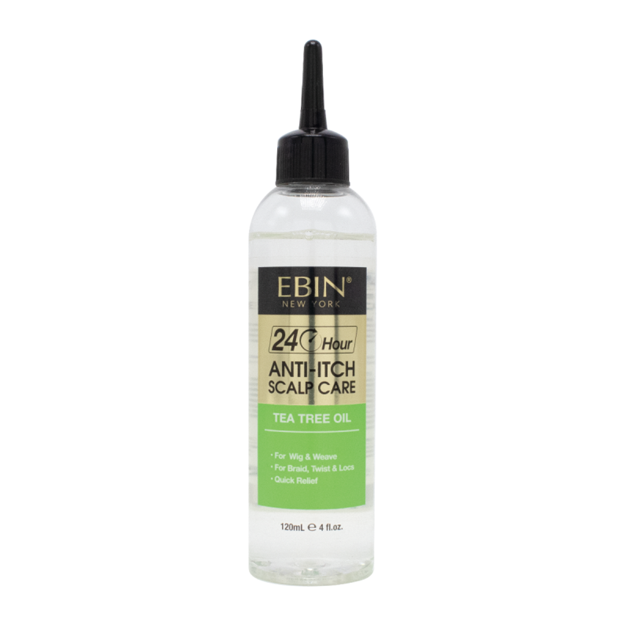 EBIN 24 HR Anti Itch Scalp Care Tea Tree 4 fl oz