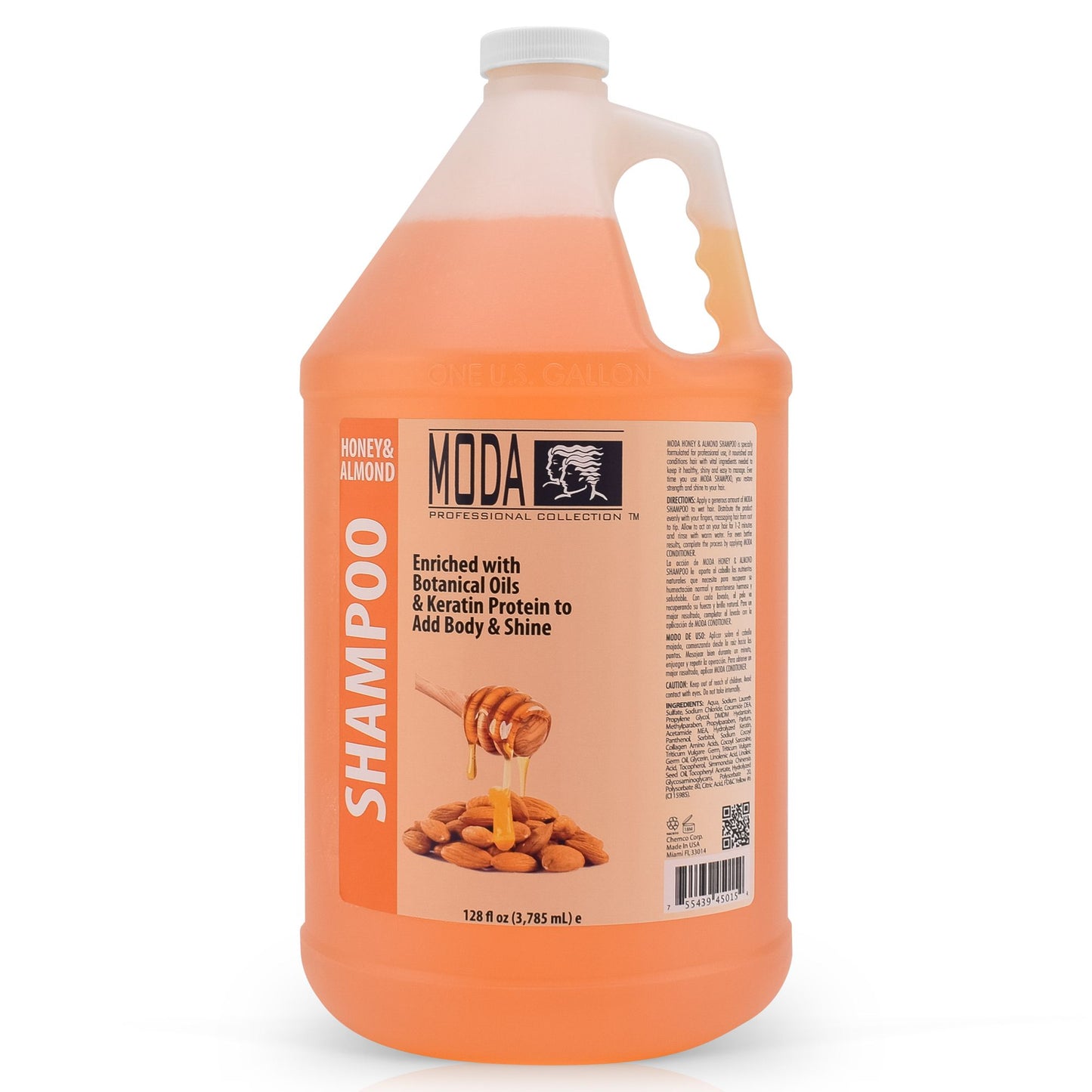 MODA Honey & Almond Shampoo 1 Gallon