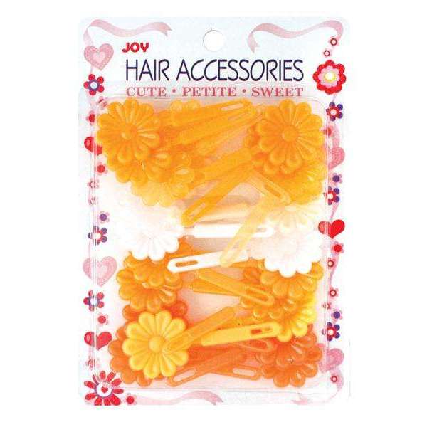 Joy Barrettes Daisy 16411 Asst Yellow Orange