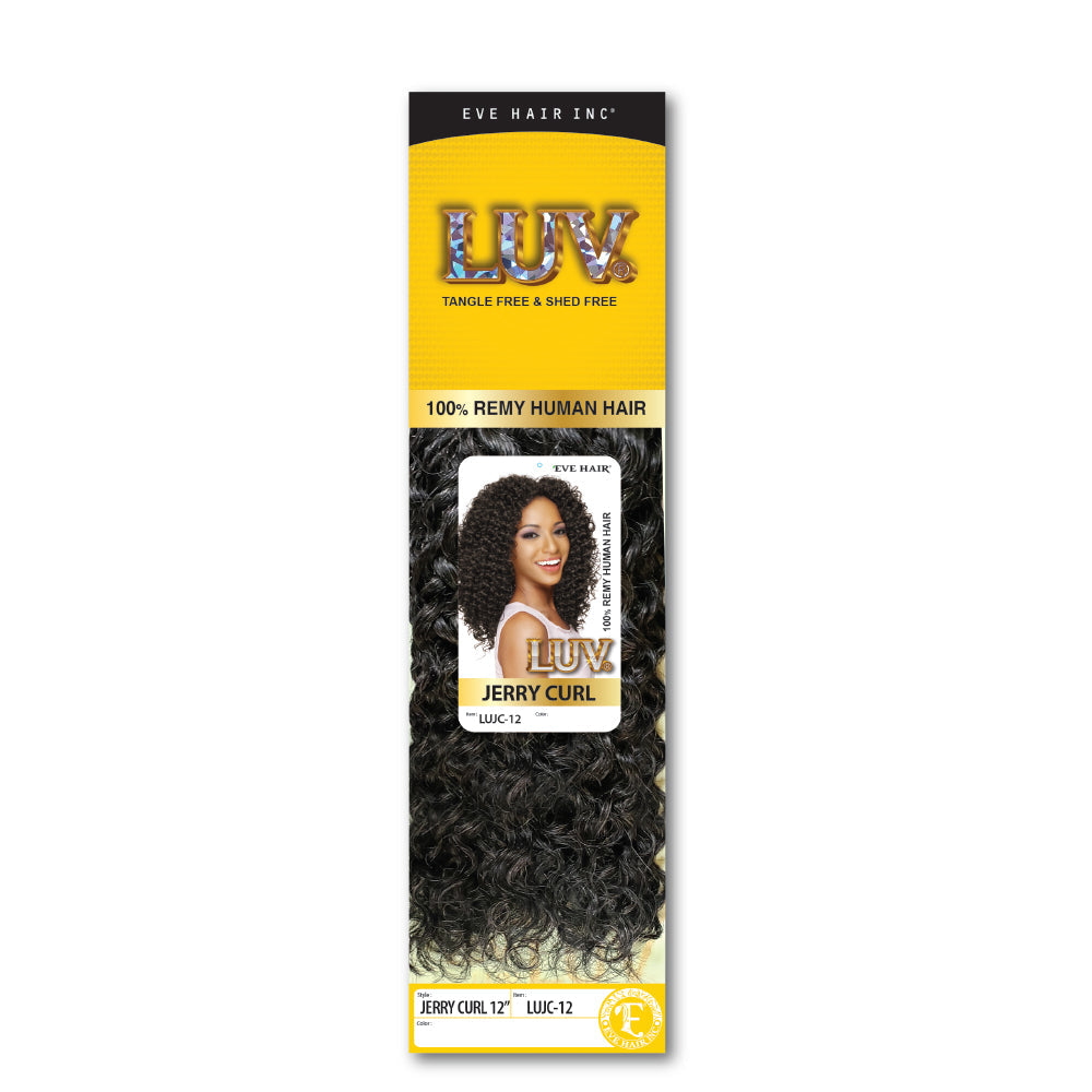 EVE Luv Jerry Curl 100% Remy Human Hair