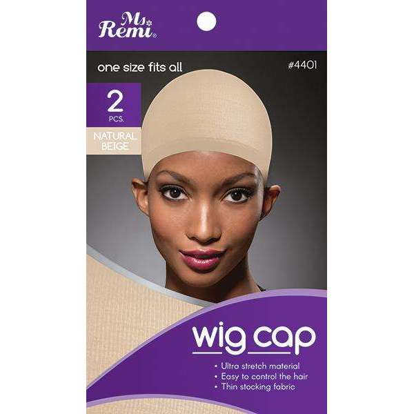 Ms Remi Wig Cap Natural Beige 2 pcs