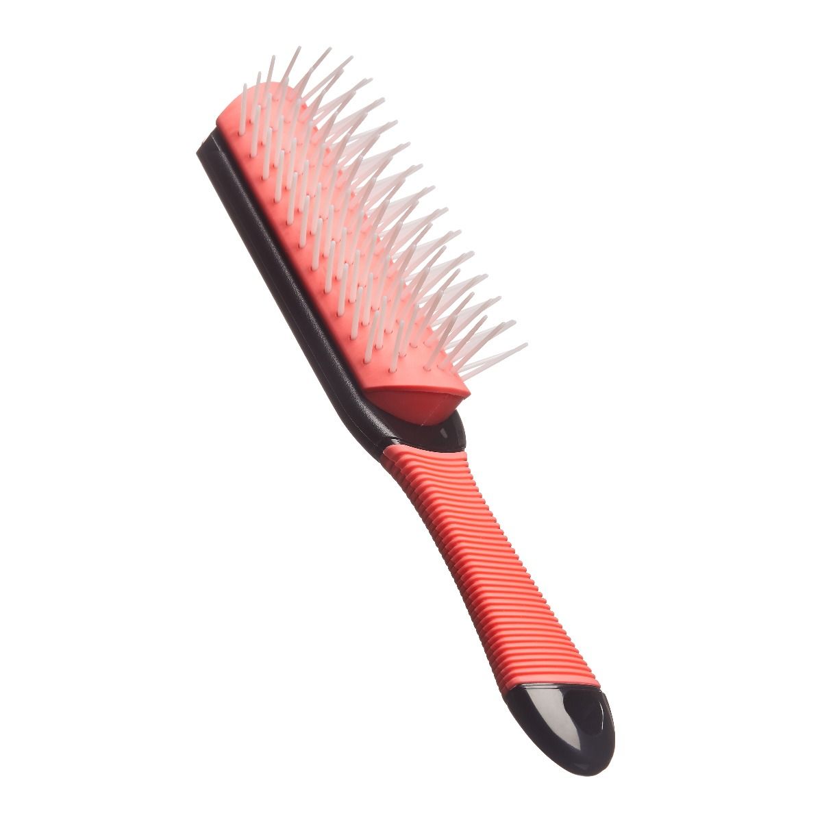 RED 9 Rows Non-Slip Volumizing Detangle Brush