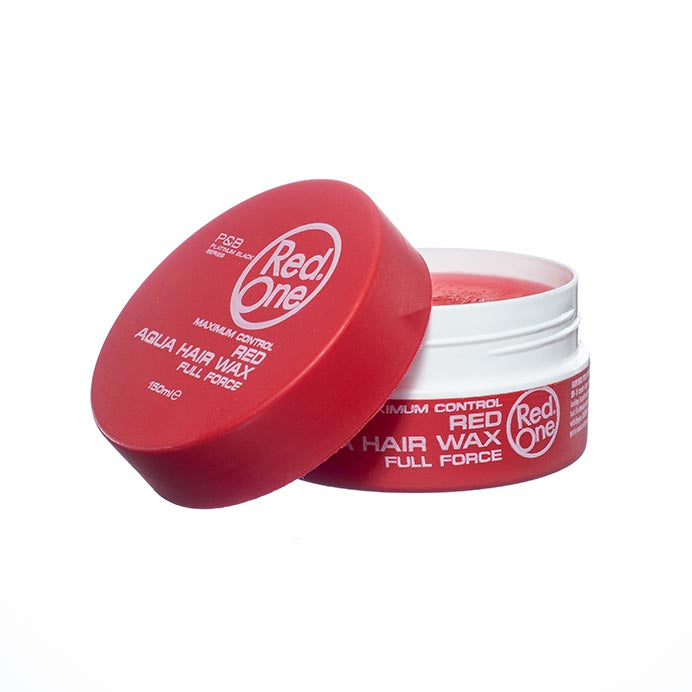 Red One Aqua Hair Wax Red 5 oz