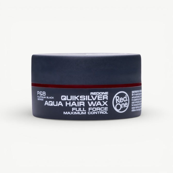 Red One Aqua Hair Gel Wax Quicksilver 5 oz