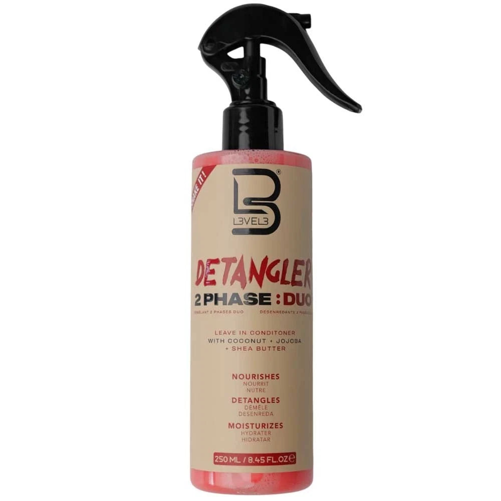 Level 3 Detangler 2 Phase Duo Leave in Conditioner 8.45 oz