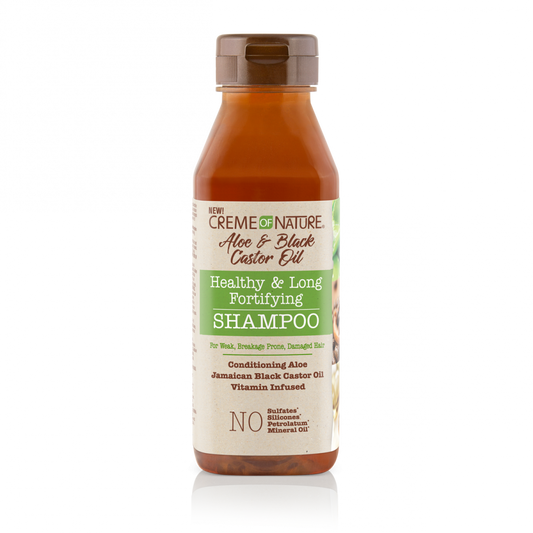 Creme of Nature Aloe & Black Castor Shampoo 12oz