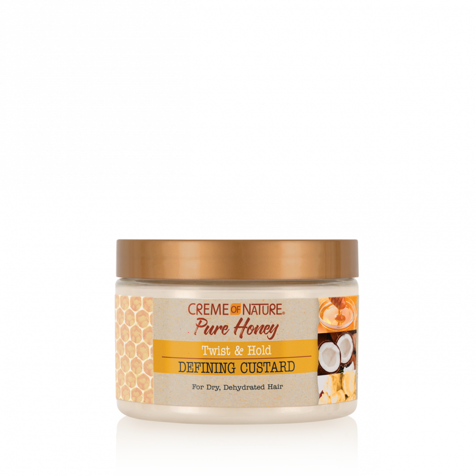 Creme of Nature Pure Honey Twist & Hold Defining Custard 11.5oz