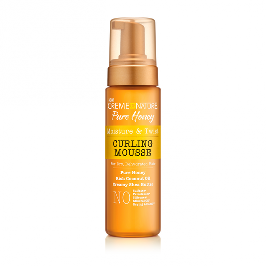 Creme of Nature Pure Honey Moisture & Twist Curling Mousse 7oz