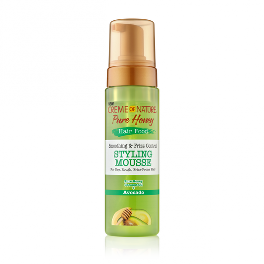 Creme of Nature Pure Honey Smoothing & Frizz Control Styling Mousse 7oz