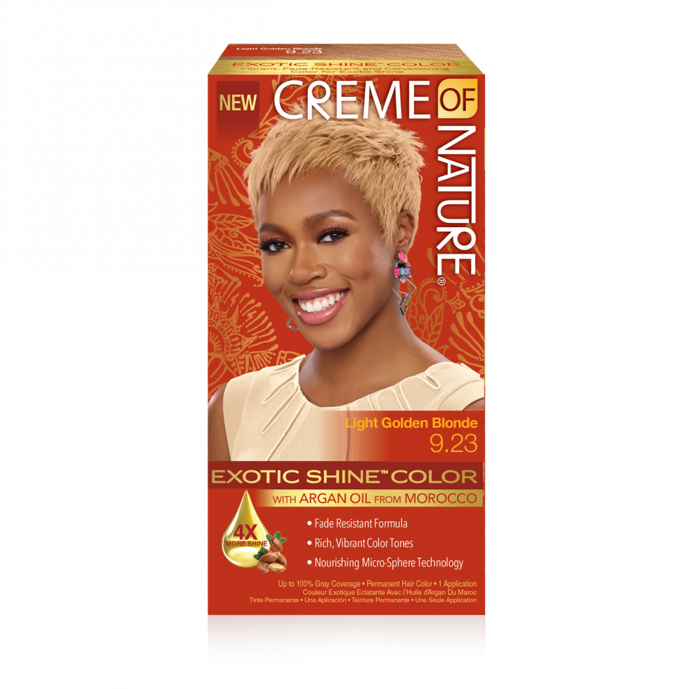 Creme of Nature Gel Hair Color 9.23 Light Golden Blonde
