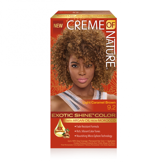 Creme of Nature Gel Hair Color 9.2 Light Caramel Brown