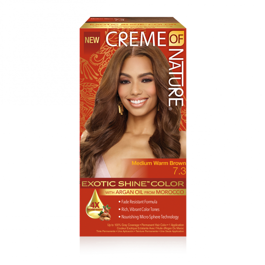 Creme of Nature Gel Hair Color 7.3 Medium Warm Brown