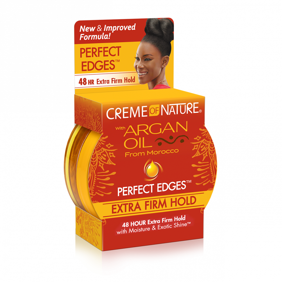 Creme of Nature Argan Oil Perfect Edges Extra Firm Hold 2.25oz