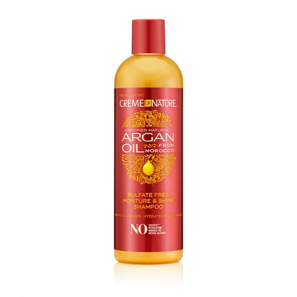 Creme of Nature Argan Oil Sulfate-Free Moisture & Shine Shampoo 12oz