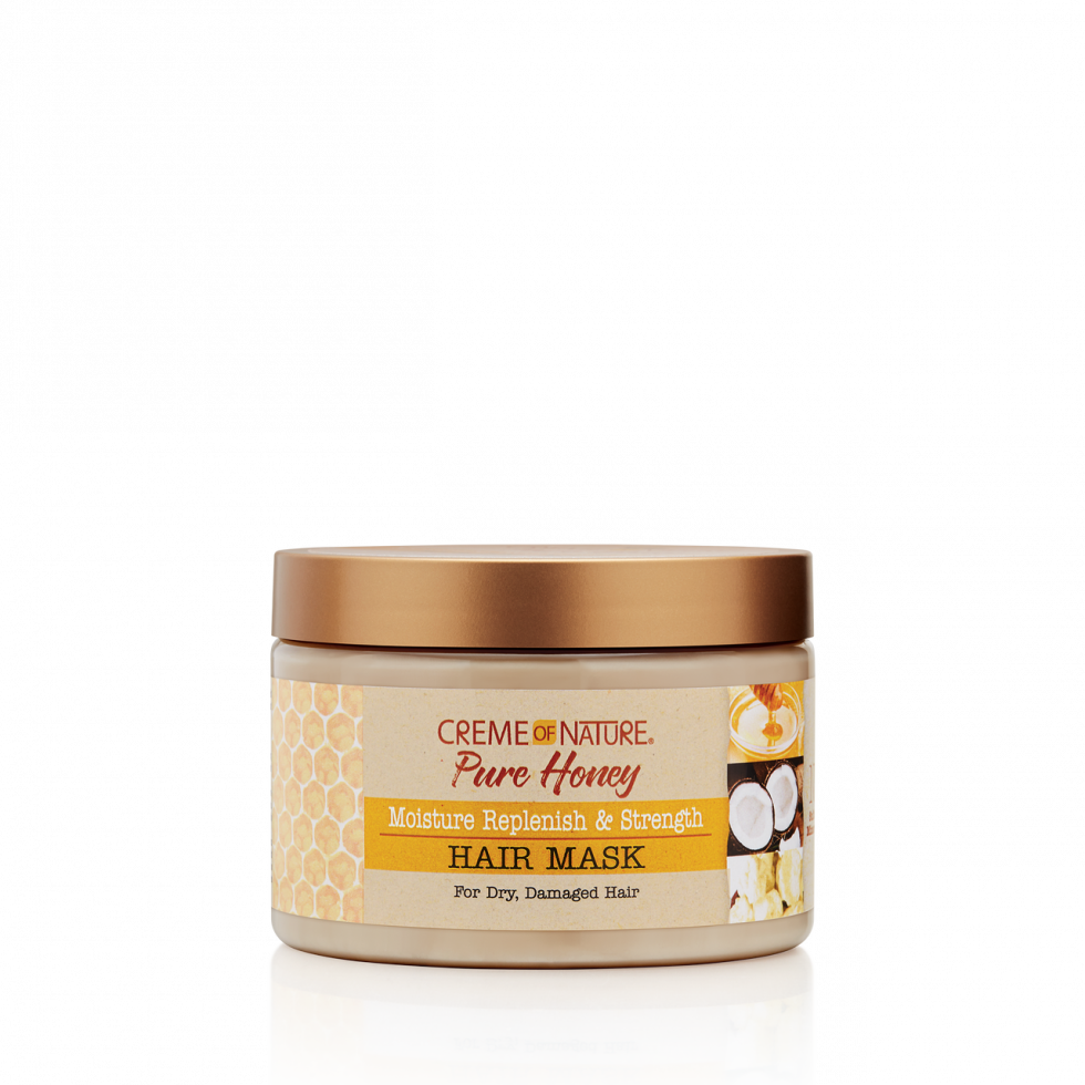 Creme of Nature Pure Honey Moisture Replenish & Strength Hair Mask 11.5oz