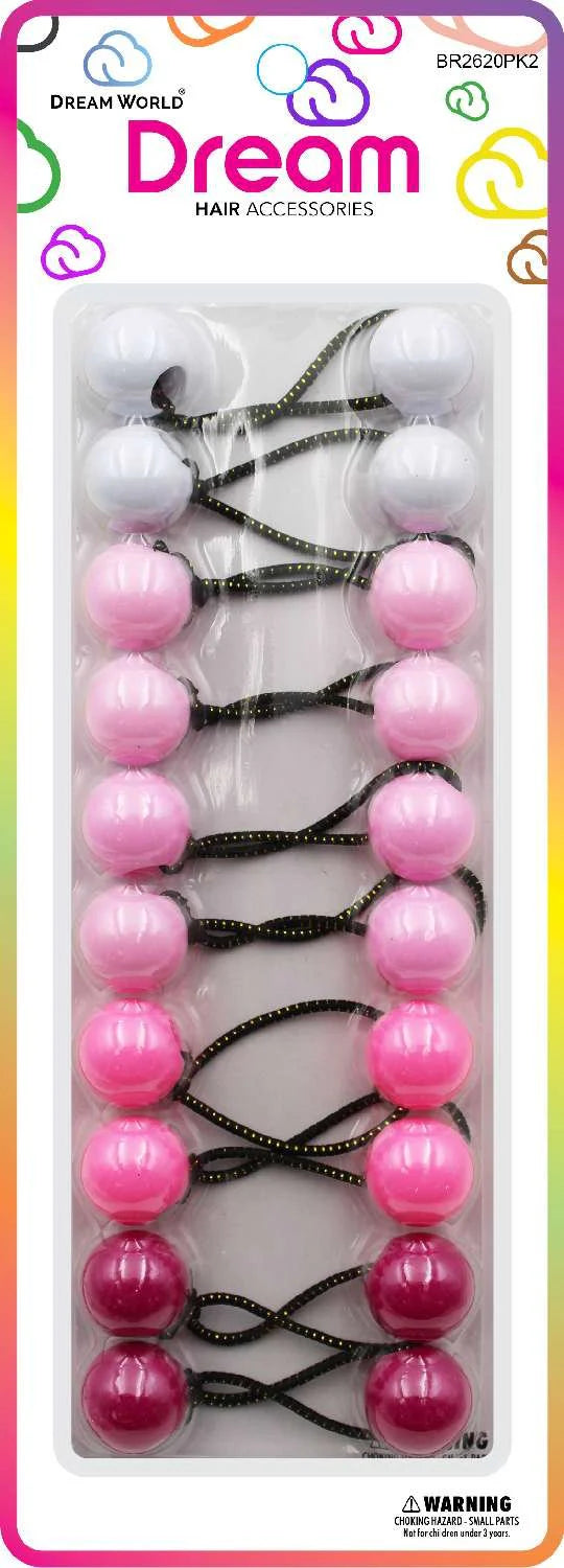 DREAM P/T 20MM 10PC PINK MIX