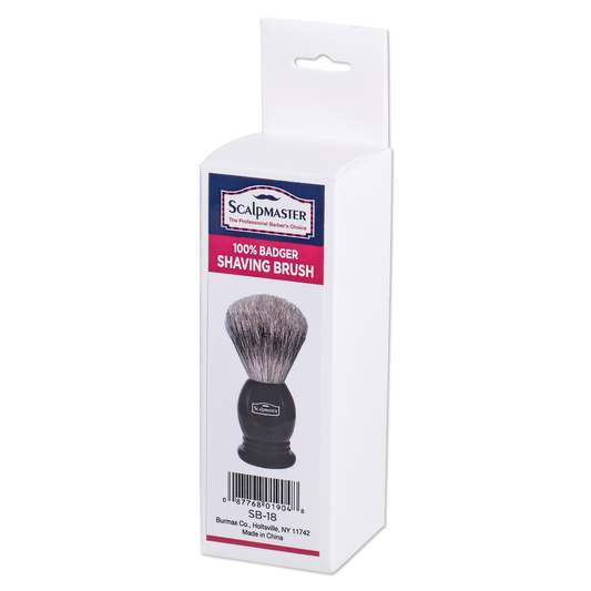 Scalpmaster Shaving Brush 100% Badger Bristles