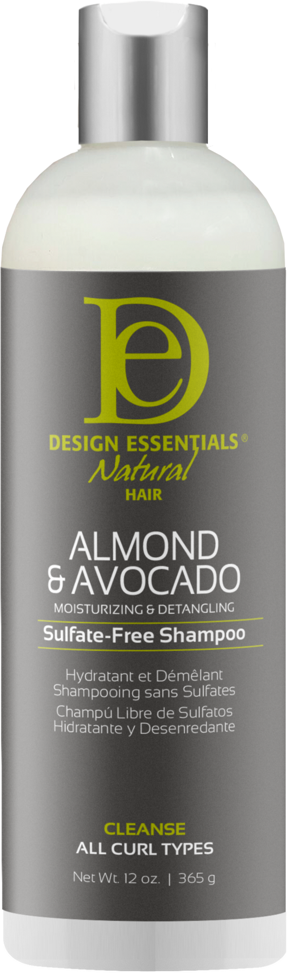 Design Essentials Almond & Avocado Sulfate Free Shampoo