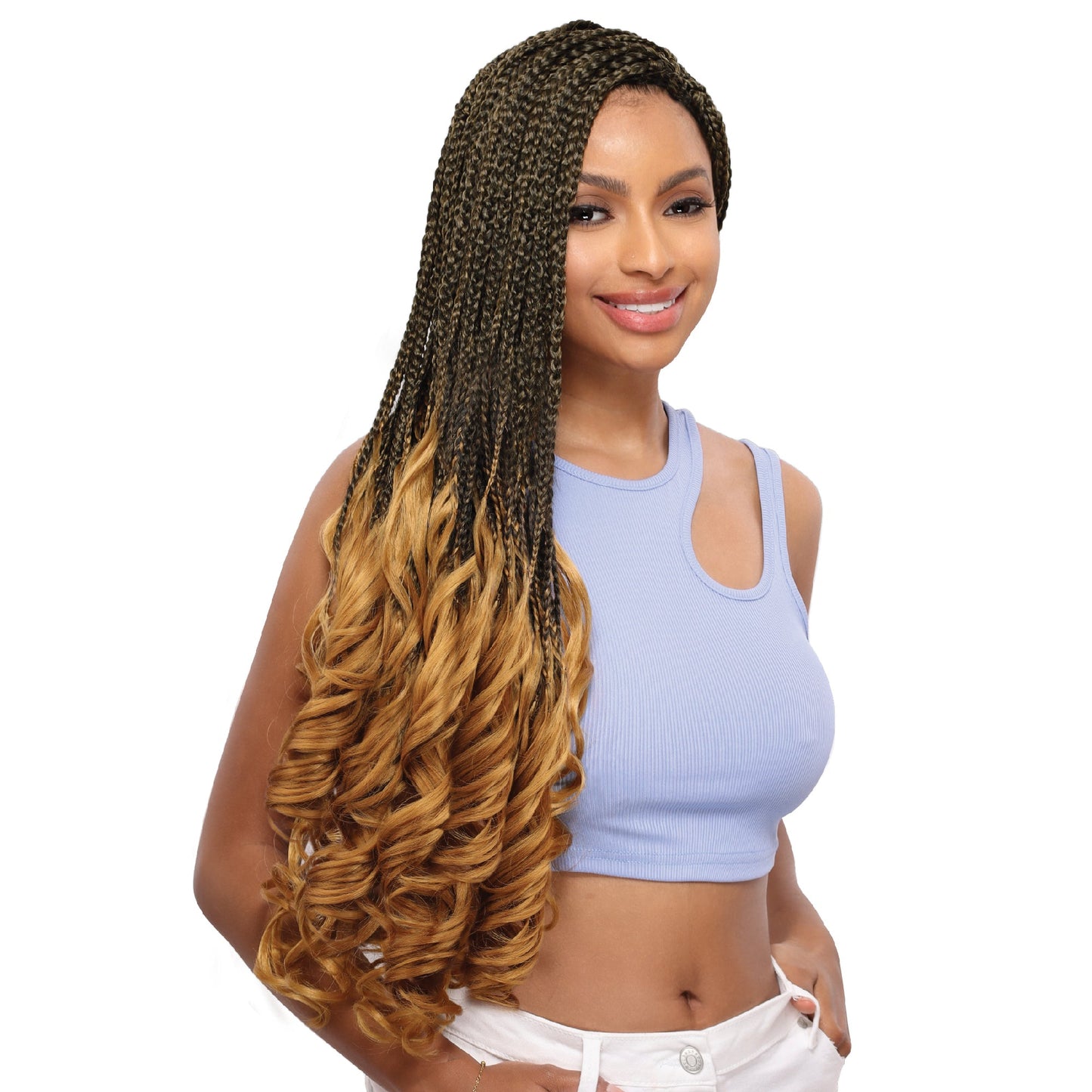 EVE 3X French Curl Braid 24"