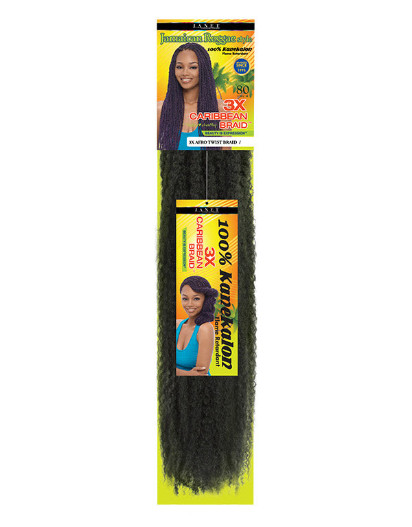 Janet 3X Afro Twist Braid 80"