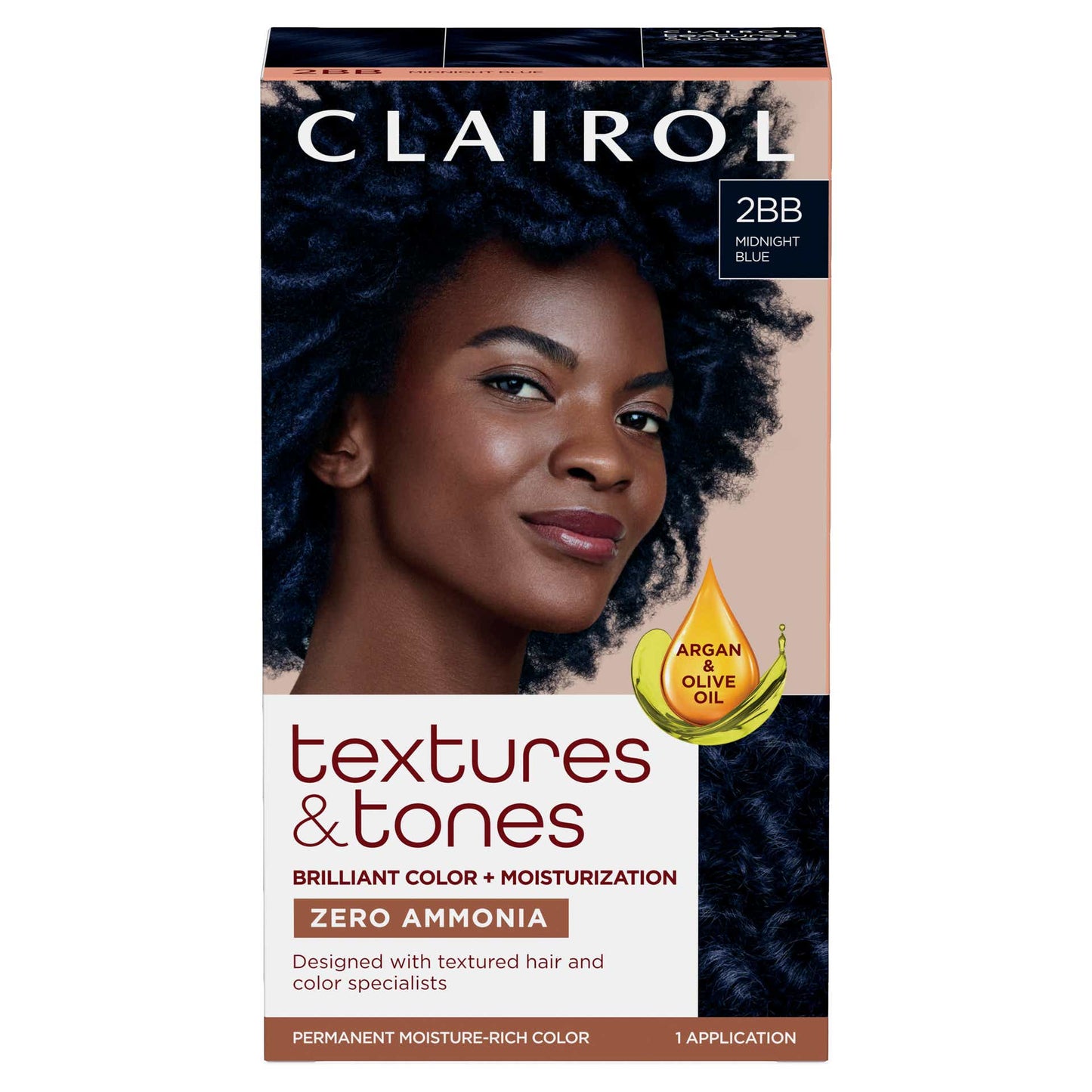 Clairol Textures & Tones 2BB Midnight Blue