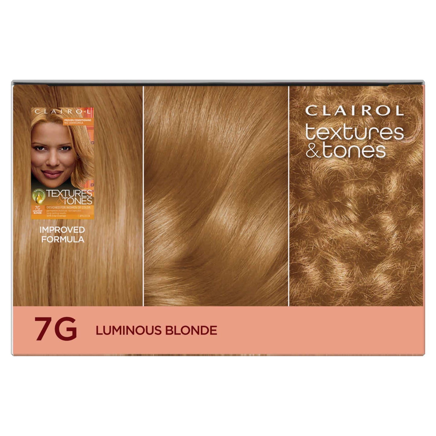 Clairol Textures & Tones 7G Luminous Blonde