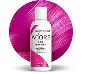 Adore Hair Color 140 Neon Pink