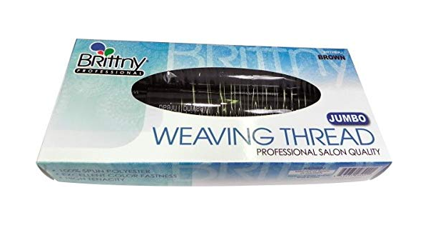 Brittny Weaving Thread Poly Brown 399 yds