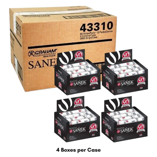 Sanek Neck Strips Case (4 Boxes, 48 Packs)