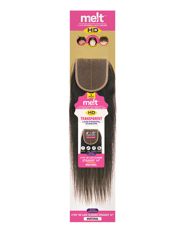 Janet Melt 4x5 Lace Closure Straight