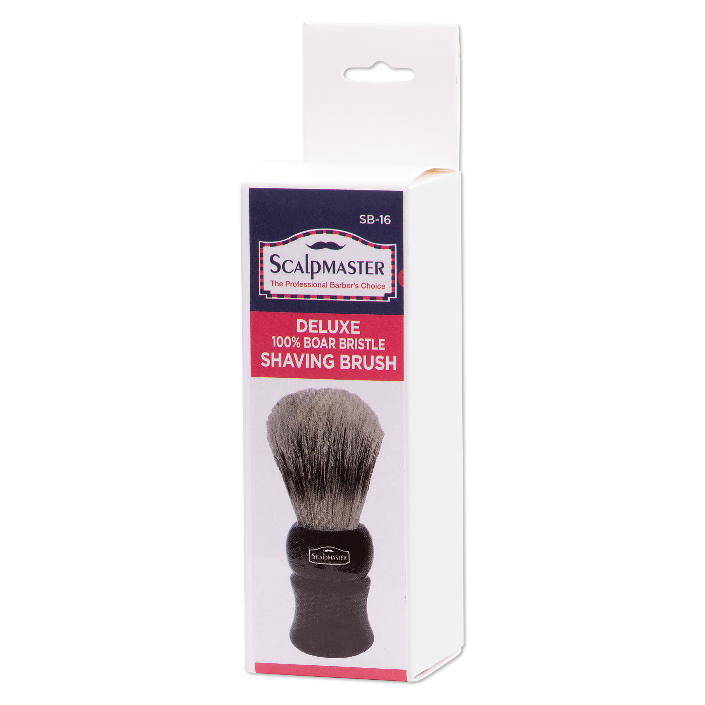 Scalpmaster Shaving Brush with 100% Boar Bristles