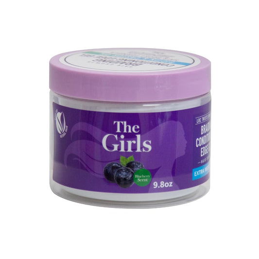 Dr. Girls Rice Water Braiding Conditioning Edge Gel 9.8oz Blueberry