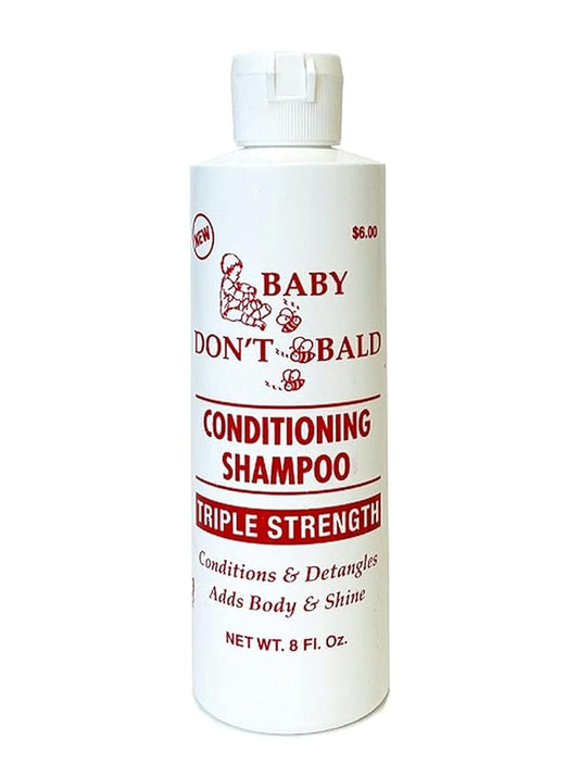 Baby Don't Bee Bald Shampoo Triple Strength 8 oz