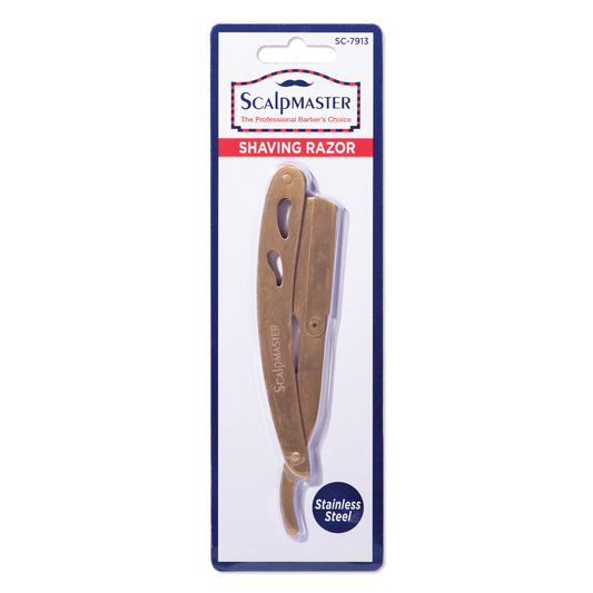 Scalpmaster Shaving Razor Gold