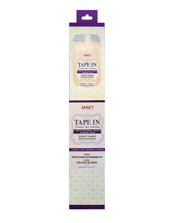 Janet Human Hair Tape In Extensions