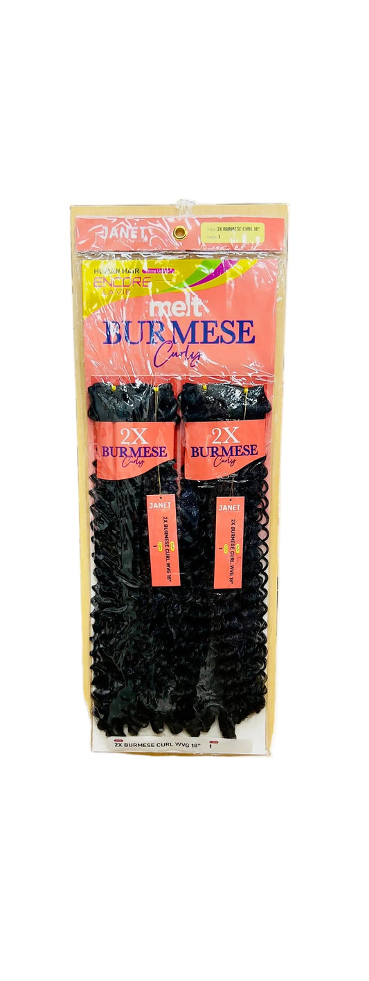 Janet Encore Lavie Burmese Curl 2X 18" Weaving