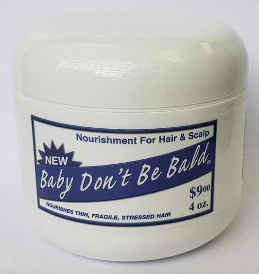 Baby Don't Bee Bald Nourishment Blue