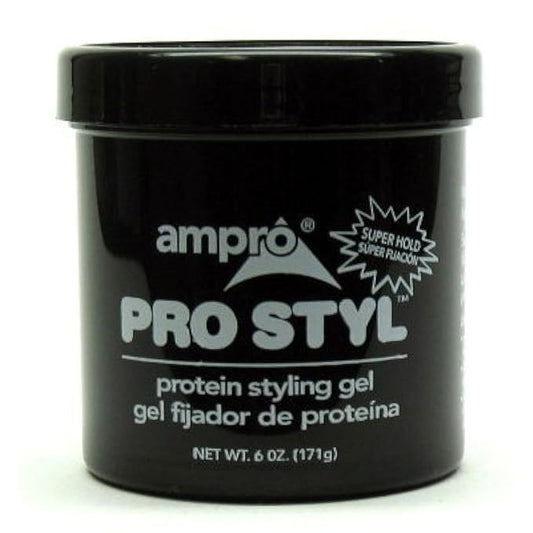 Ampro Pro Style Gel Super Hold 8 OZ BONUS