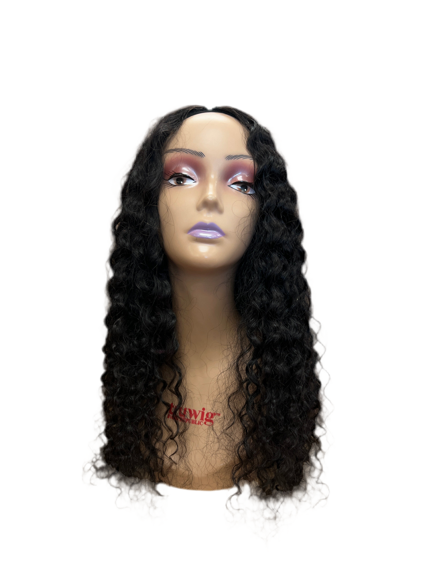 Beauty Logic V Part Human Hair Wig Water Wave 20"