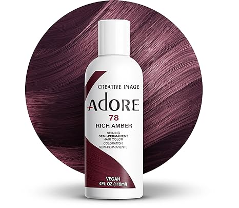 Adore Hair Color 78 Rich Amber