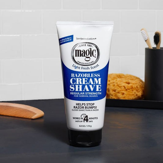 Magic Razorless Cream Shave Regular Blue