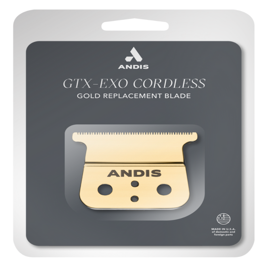 Andis GTX EXO Cordless Blade Fine Tooth Gold