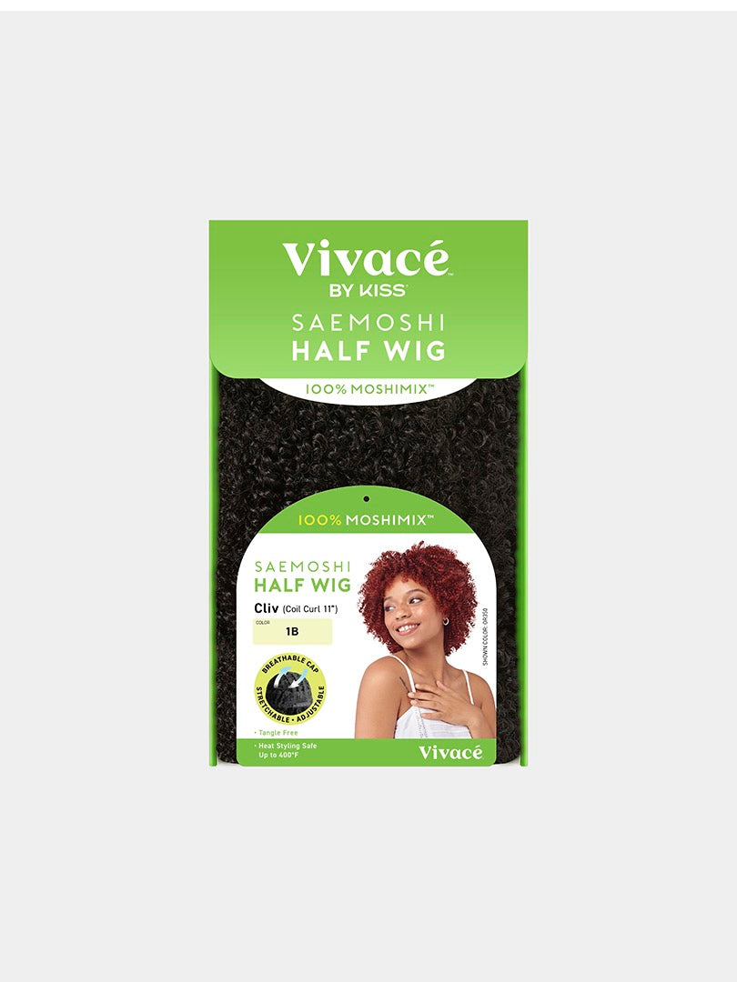 Saemoshi Half Wig Coil Curl 11″ Cliv