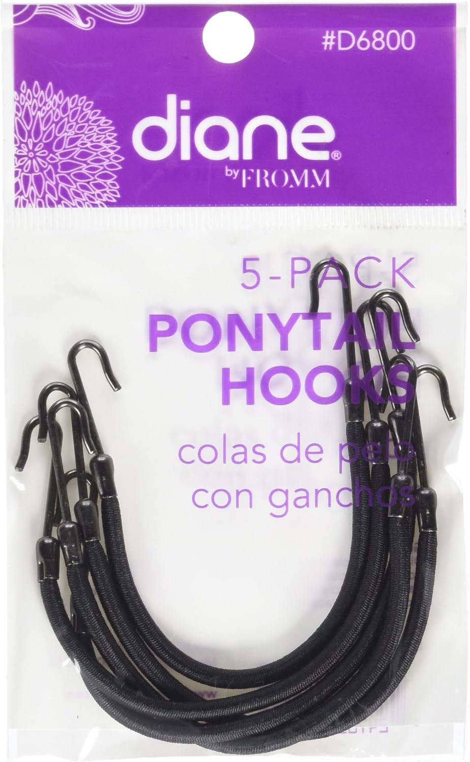 Diane Ponytail Hooks 5 Count D6800