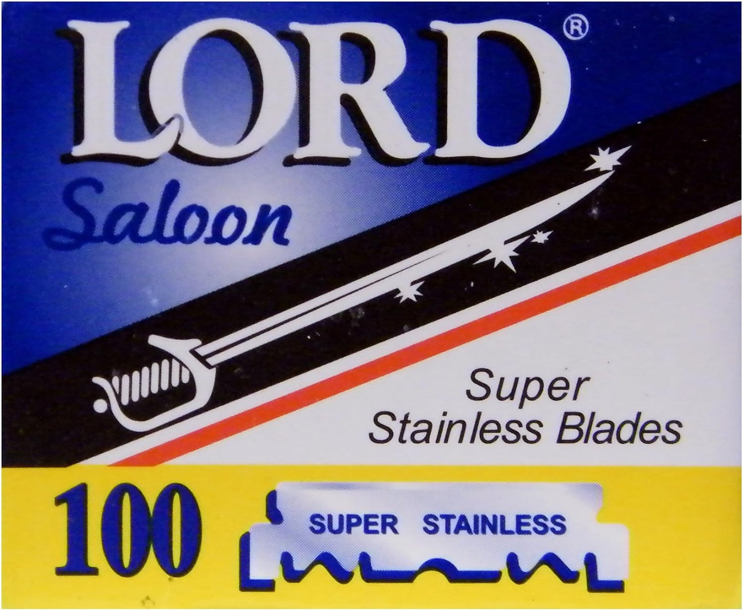 Lord Saloon Blade 100 half Blades