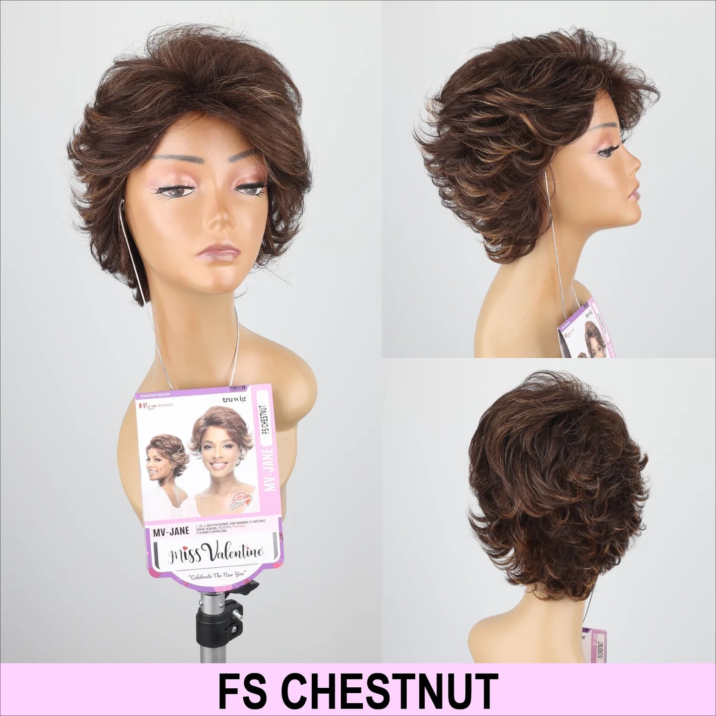 HR Miss Valentine Jane Full Cap Wig
