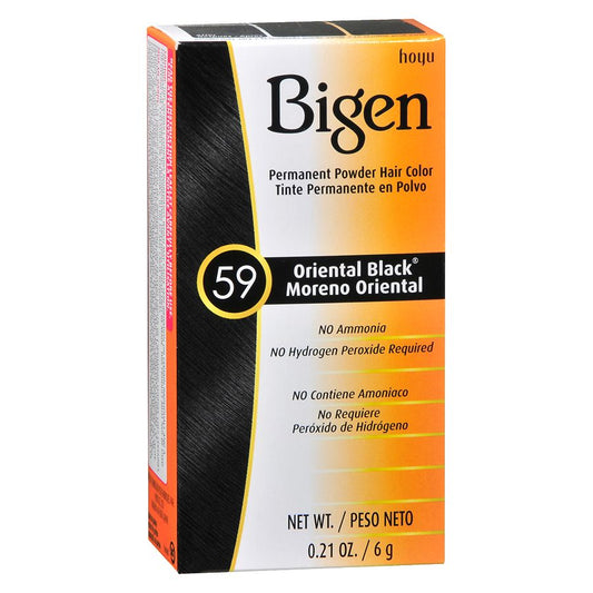 Bigen Powder Hair Color 59 Oriental Black