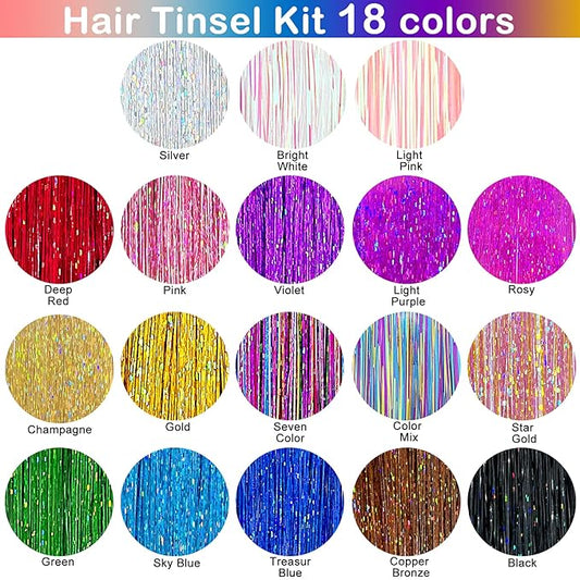 Braid Tinsel Hair Extension