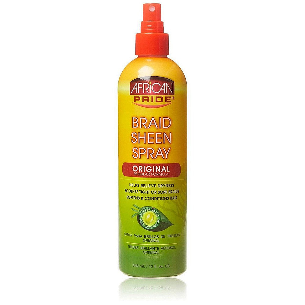 African Pride Braid Sheen Spray Original